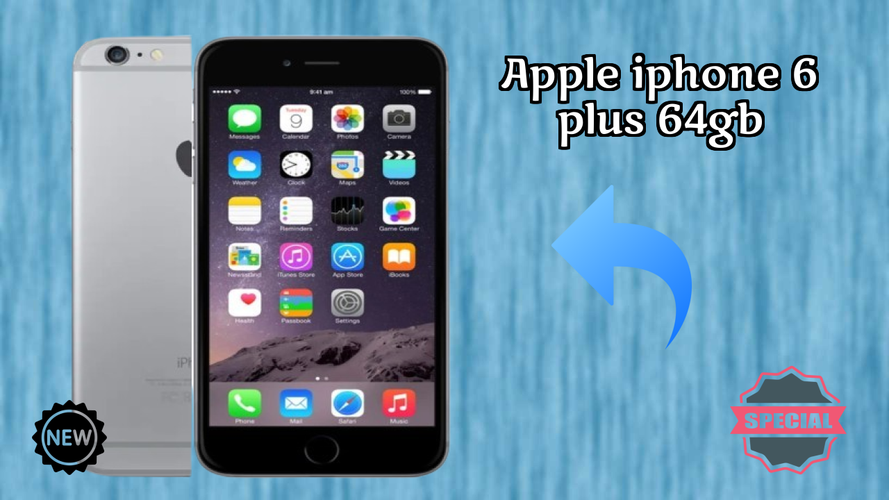 Apple IPhone 6 Plus 64GB Display Size: 5.5 Inches (13.97 Cm) Screen Quality