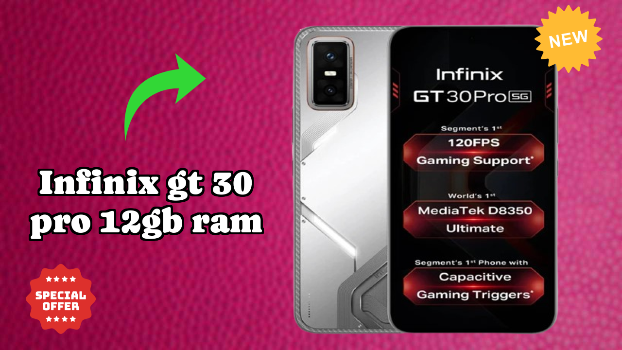 Infinix GT 30 Pro 12GB RAM Display Review: 6.78 Inches (17.22 Cm) Screen Size