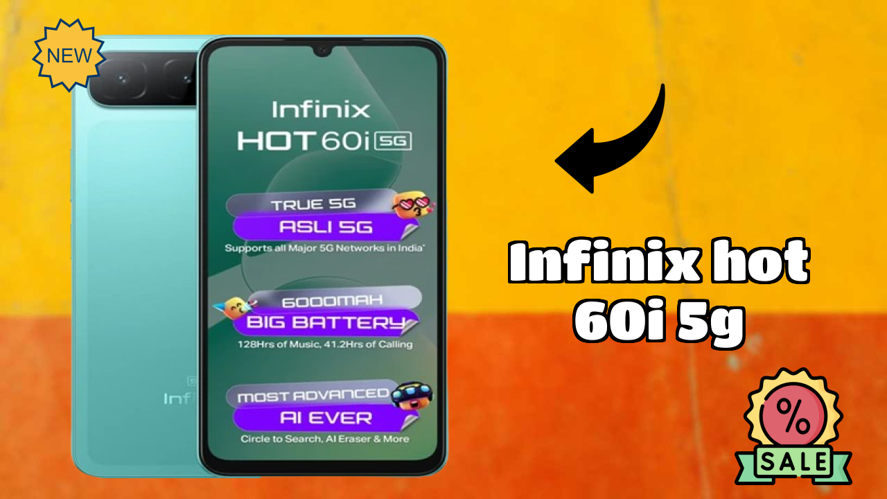 Infinix Hot 60i 5G Gaming Performance: MediaTek Dimensity 6400 Benchmarks