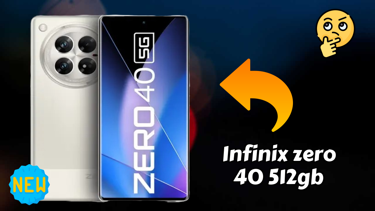 Infinix Zero 40 512GB RAM Performance: 12 GB RAM Handles Heavy Tasks