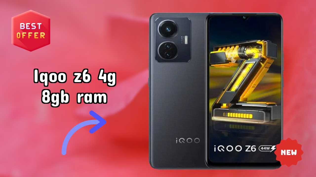 IQOO Z6 4G 8GB RAM 2026: Camera, Bettry and Ram Amazing Perfomance