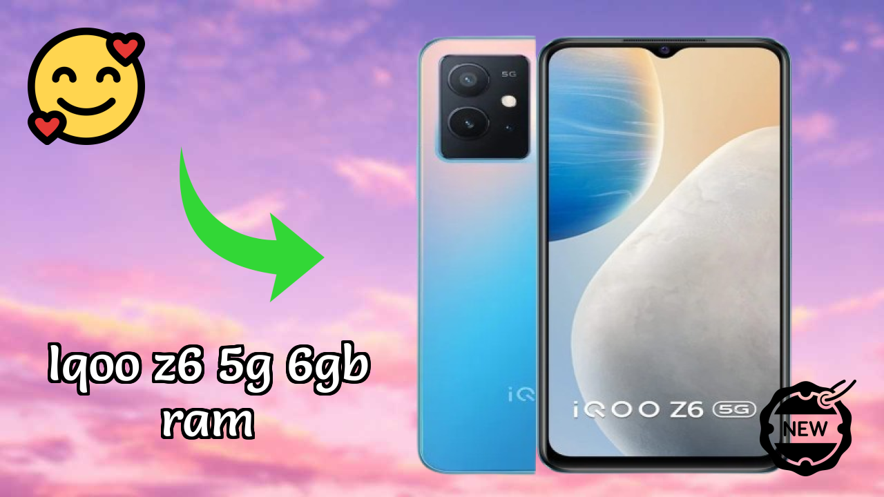 IQOO Z6 5G 6GB RAM Battery Life: 5000 MAh Charging Speed