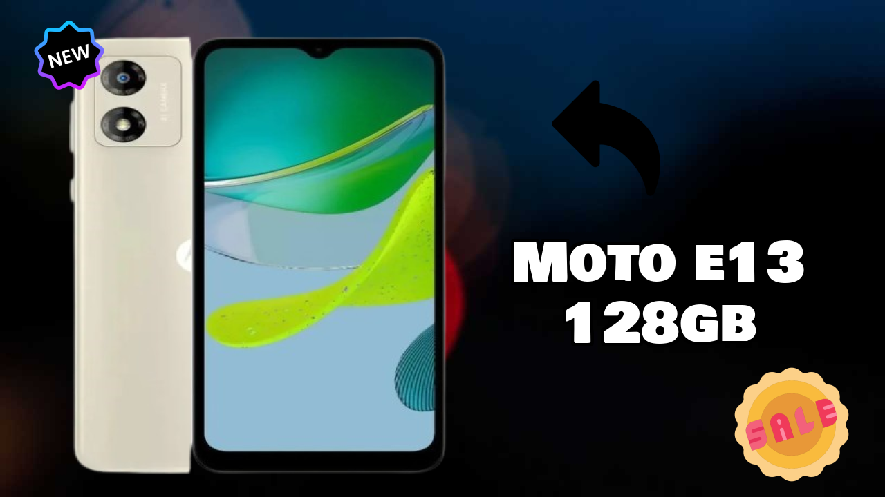 Moto E13 128GB Display Analysis: 6.5 Inches (16.51 Cm) Screen
