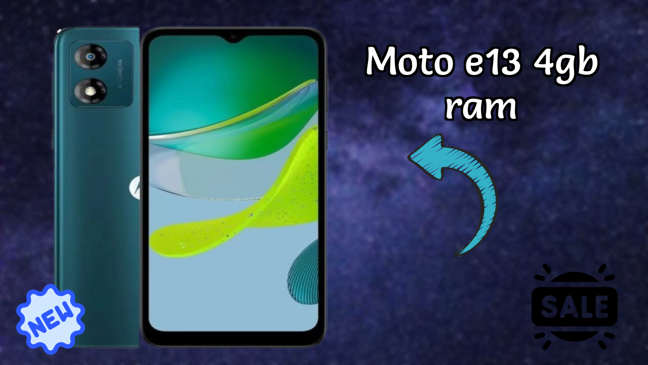 Moto E13 4GB RAM Display Size: 6.5 Inches (16.51 Cm) Screen Review