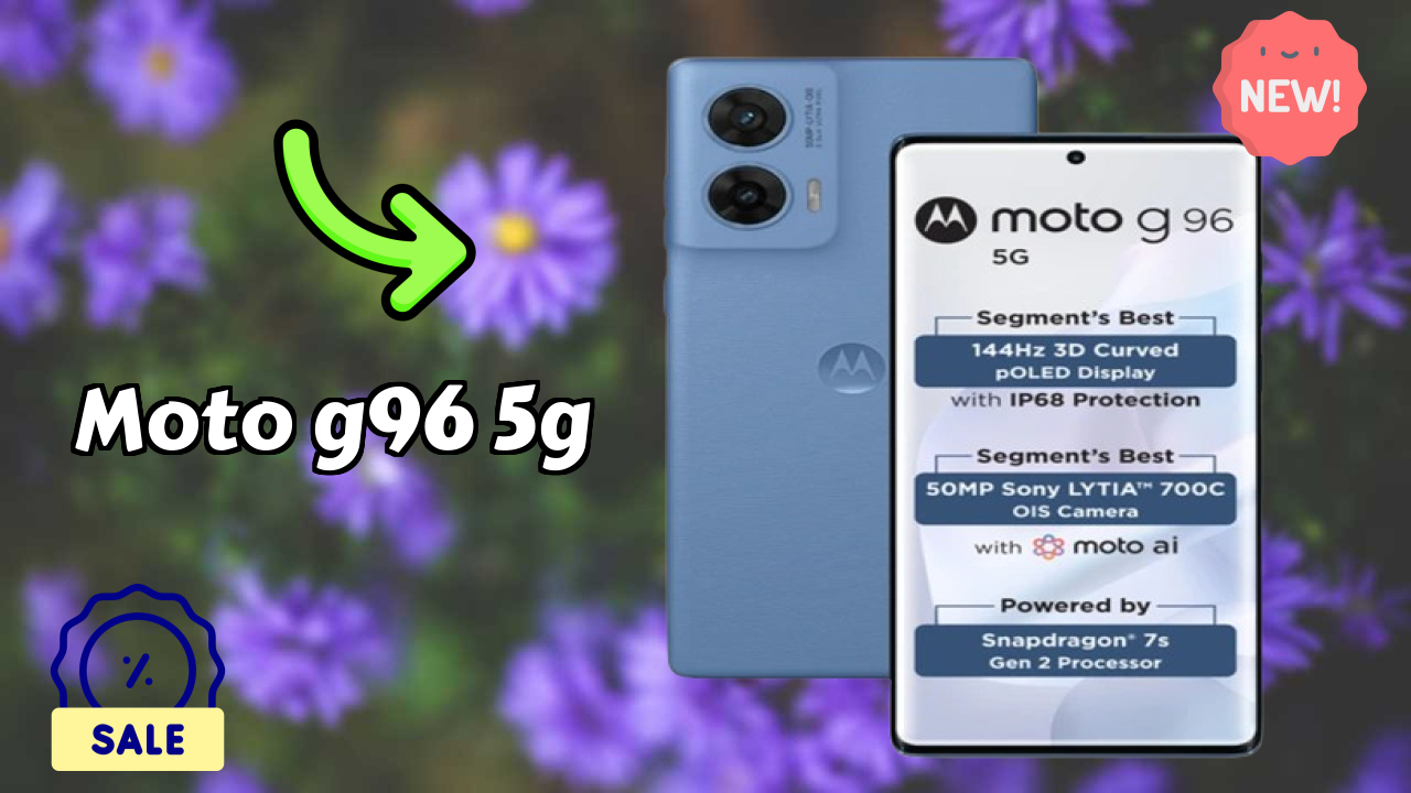 Moto G96 5G at ₹16,499 - Complete Review & Rating