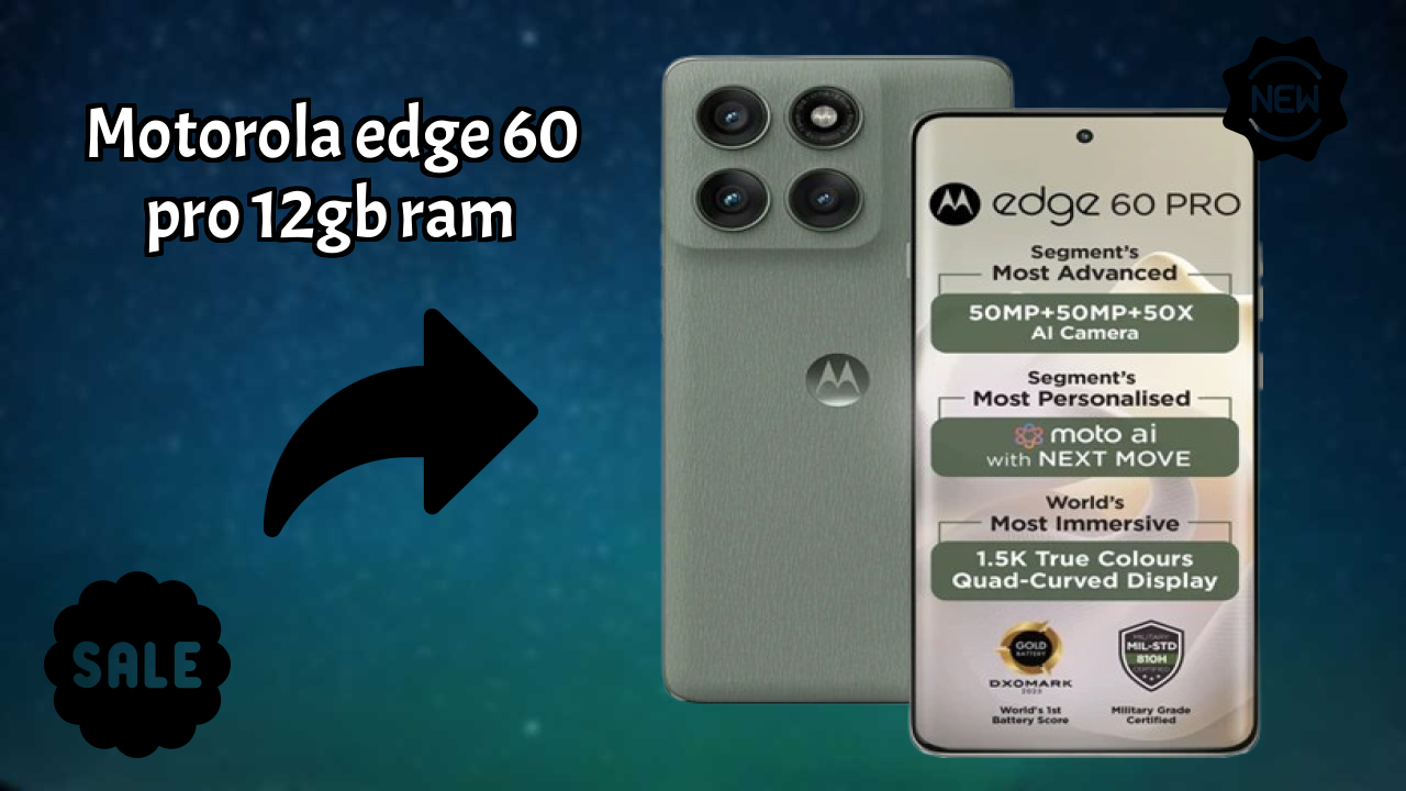 Motorola Edge 60 Pro 12GB RAM Gaming Test: MediaTek Dimensity 8350 Extreme Edition FPS Performance