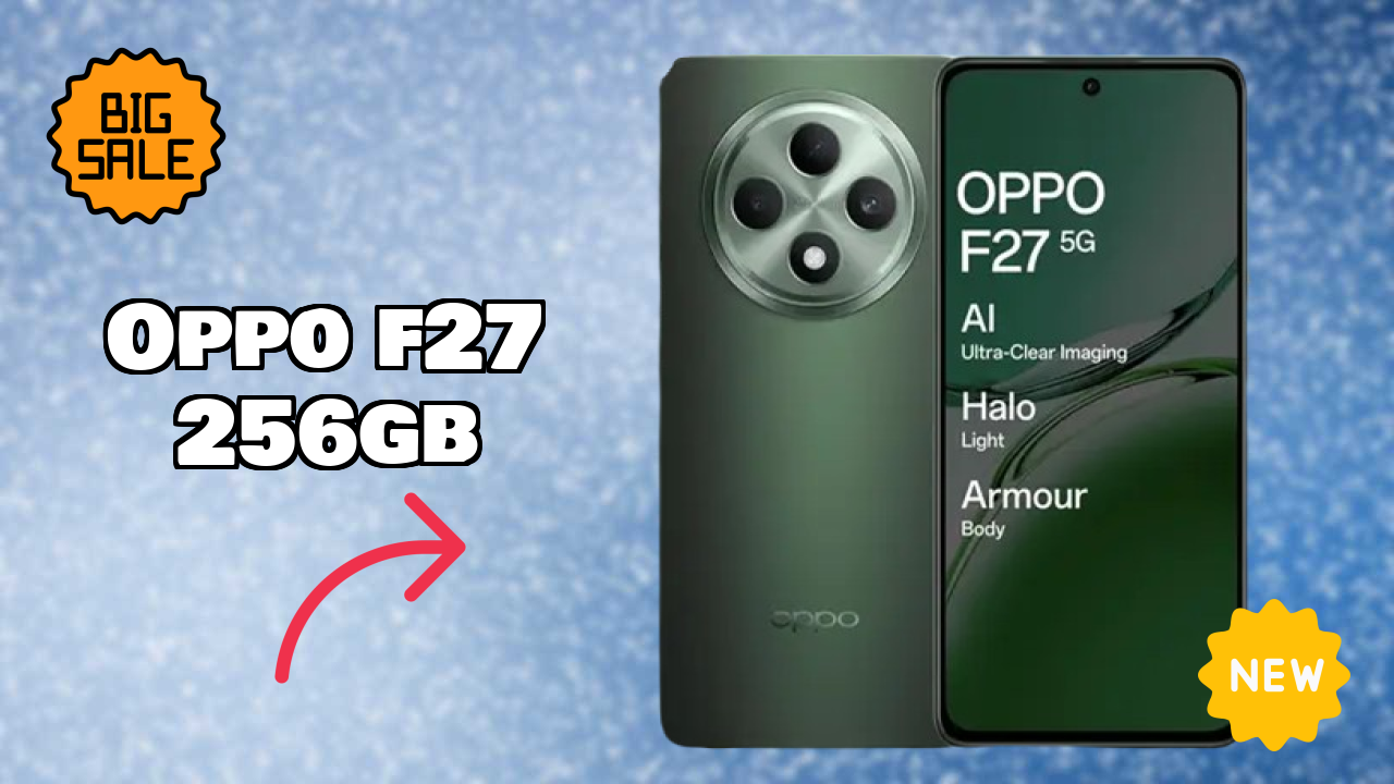 OPPO F27 256GB Display Review: Flat OLED Technology