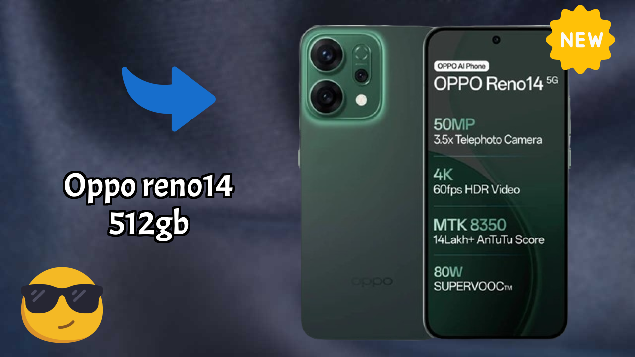 OPPO Reno14 512GB Camera Quality: 50 MP + 8 MP + 50 MP Rear Camera Photo Review