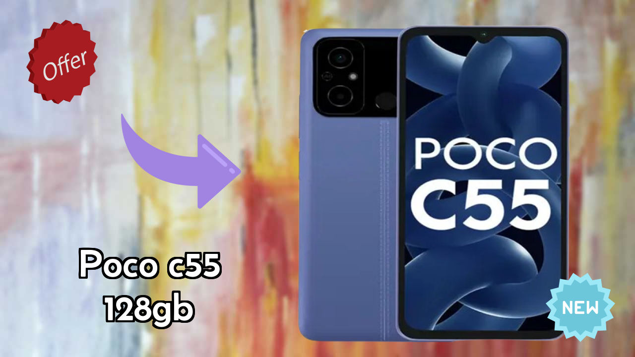 POCO C55 128GB - Complete Unboxing & First Look Review