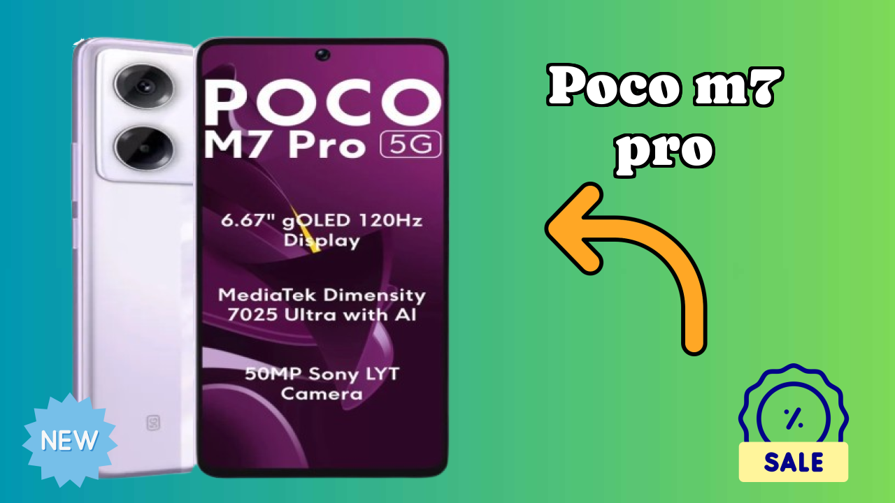 NewPOCO M7 Pro 2026: Latest Mobile Phone with High Quolity Disa