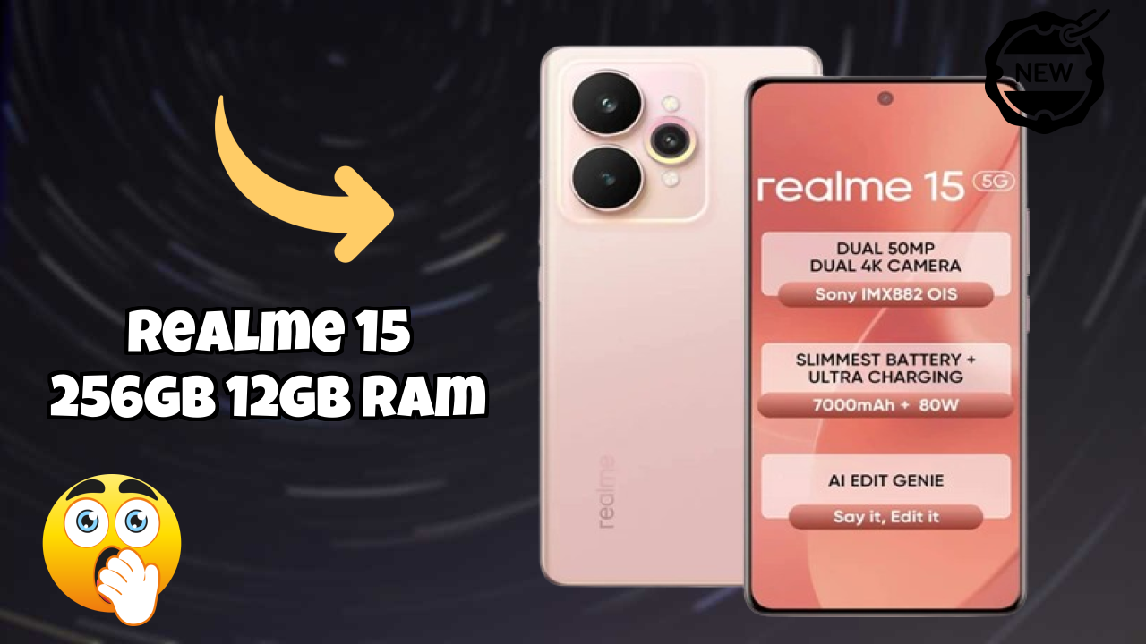 Realme 15 256GB 12GB RAM Display Technology: AMOLED Quality