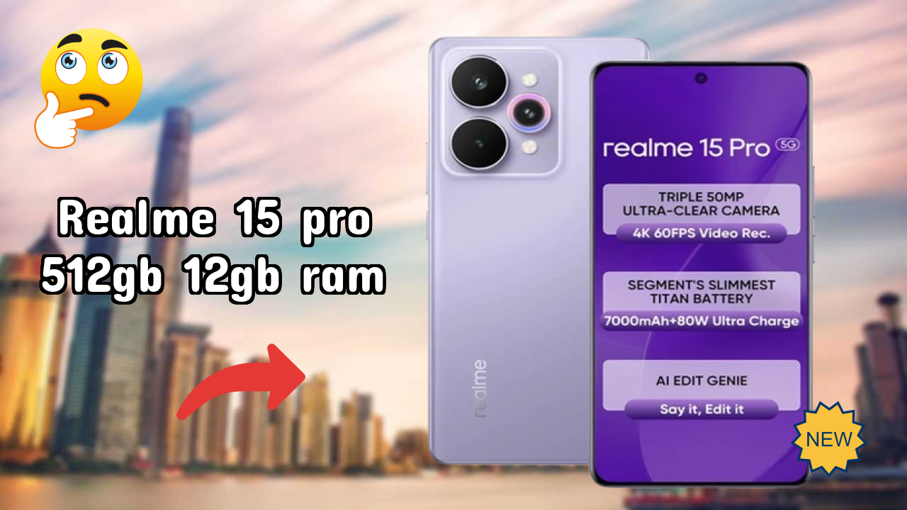 Realme 15 Pro 512GB 12GB RAM Display Technology: AMOLED Explained