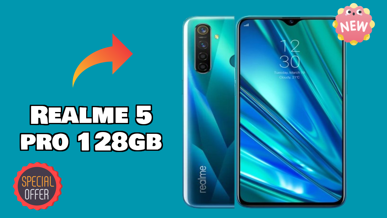 Realme 5 Pro 128GB Display Size: 6.3 Inches (16 Cm) Screen Quality