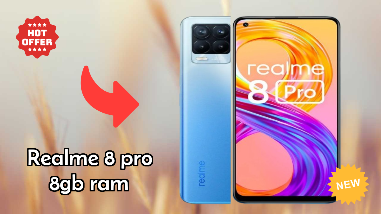 Realme 8 Pro 8GB RAM Display Analysis: Super AMOLED Quality
