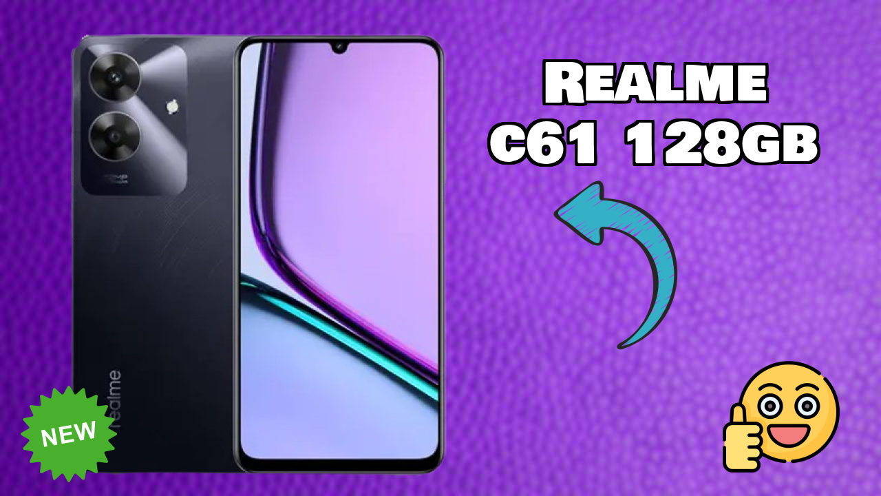 Realme C61 128GB Display Technology: IPS LCD Quality