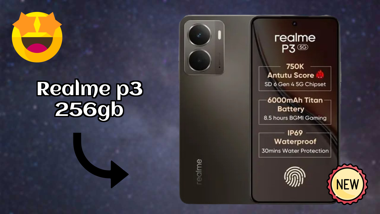 Realme P3 256GB RAM Review: 8 GB RAM Gaming Tested