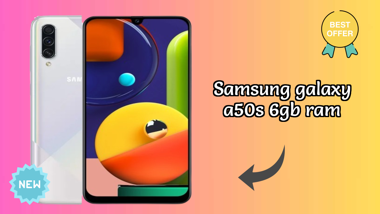 Samsung Galaxy A50s 6GB RAM Camera Quality: 48 MP + 8 MP + 5 MP Rear Camera Low Light