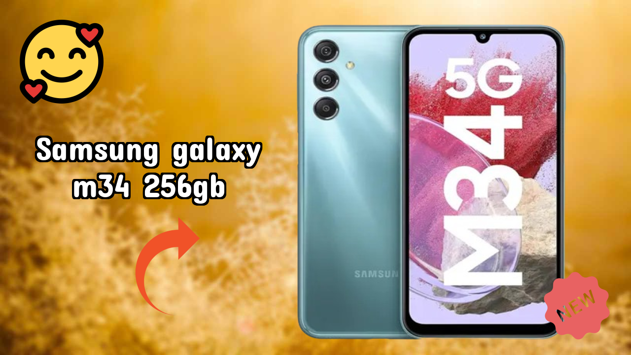 Samsung Galaxy M34 256GB at ₹20,999 - Best Deal Available