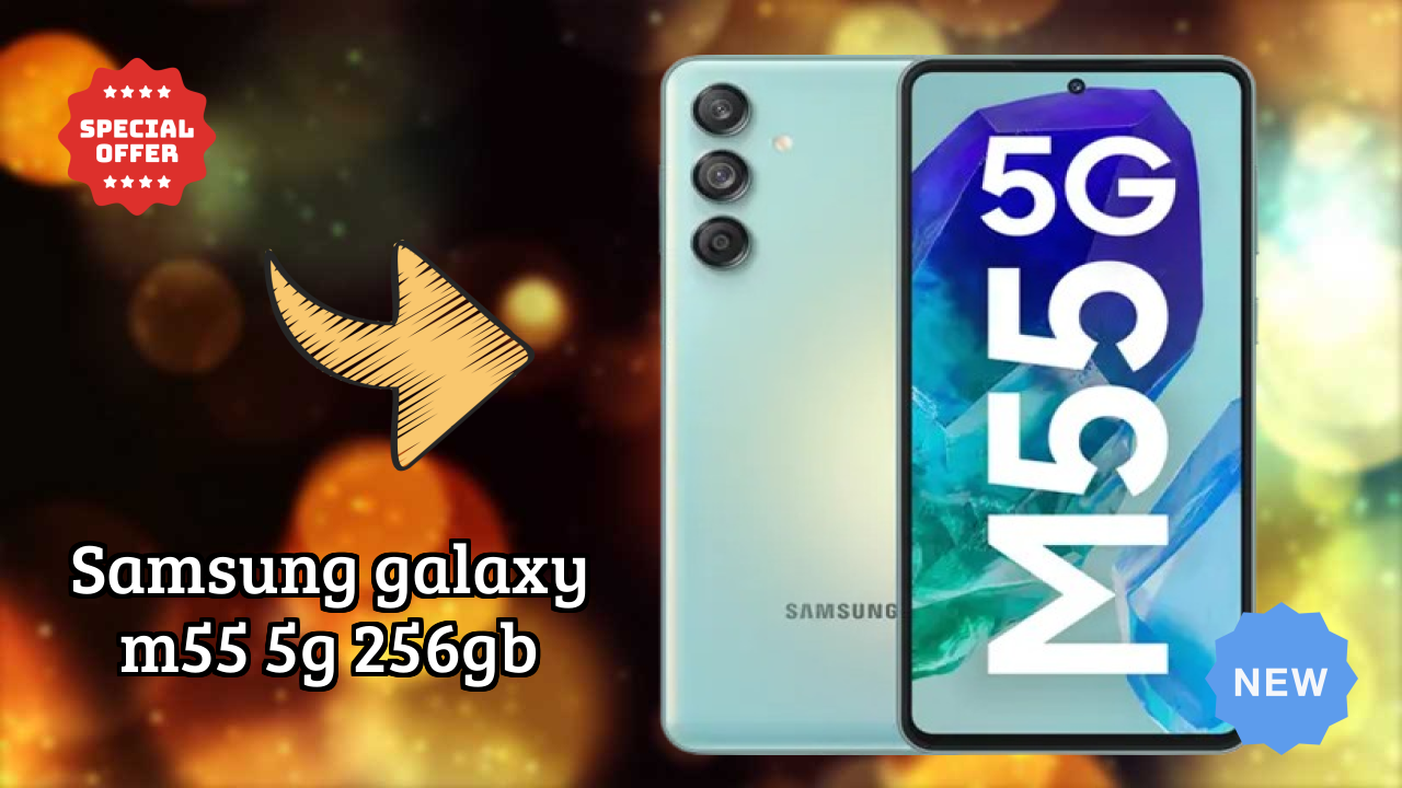 Samsung Galaxy M55 5G 256GB Display Review: Super AMOLED Plus Screen Size