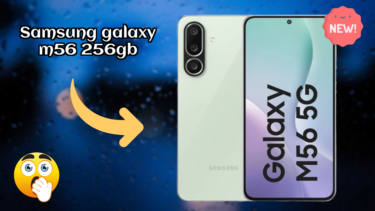 Samsung Galaxy M56 256GB Display Technology: 6.7 Inches (17.02 Cm) Screen