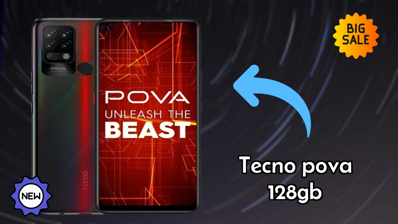 Tecno Pova 128GB Display Review: 6.8 Inches (17.27 Cm) Screen Test