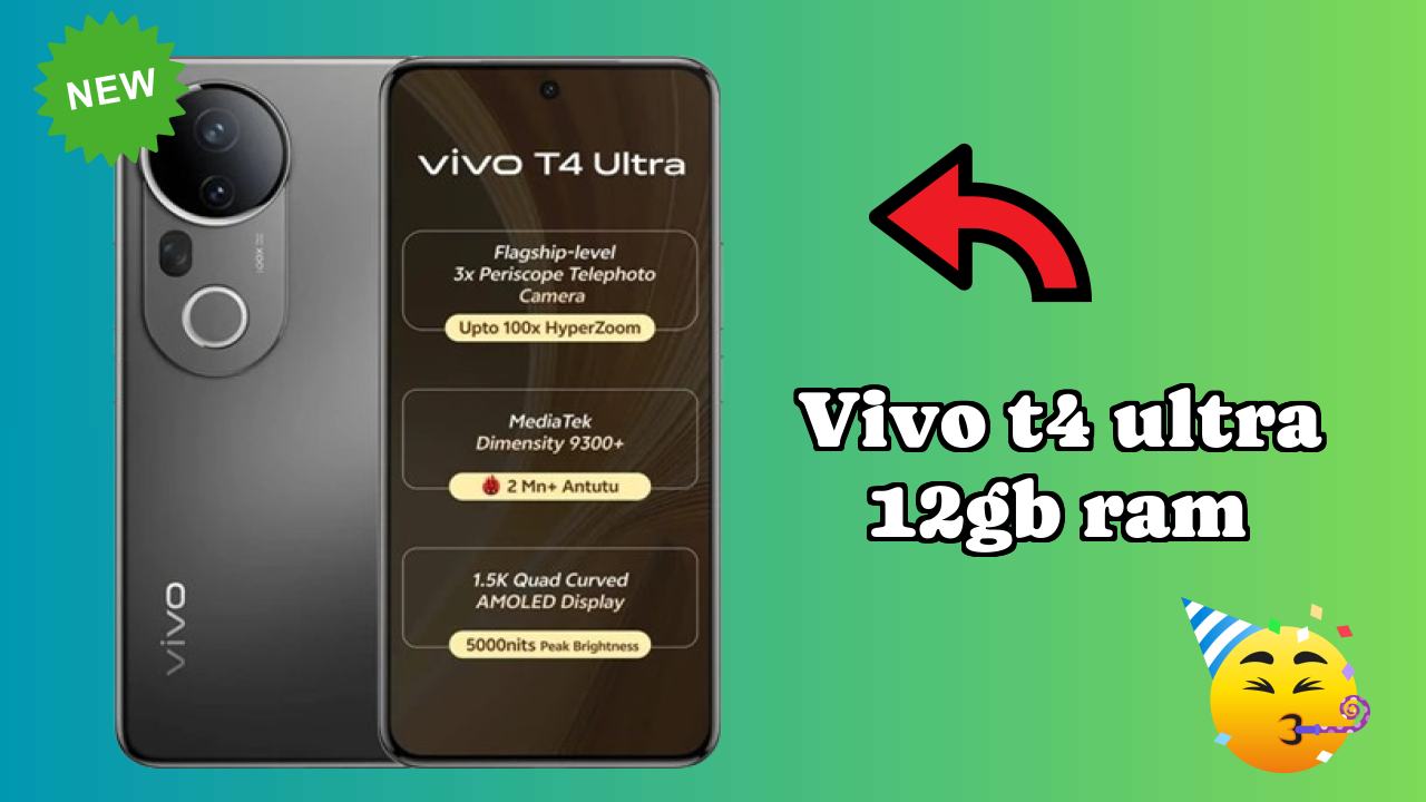 Vivo T4 Ultra 12GB RAM Camera Quality: 32 MP Front Camera Selfie